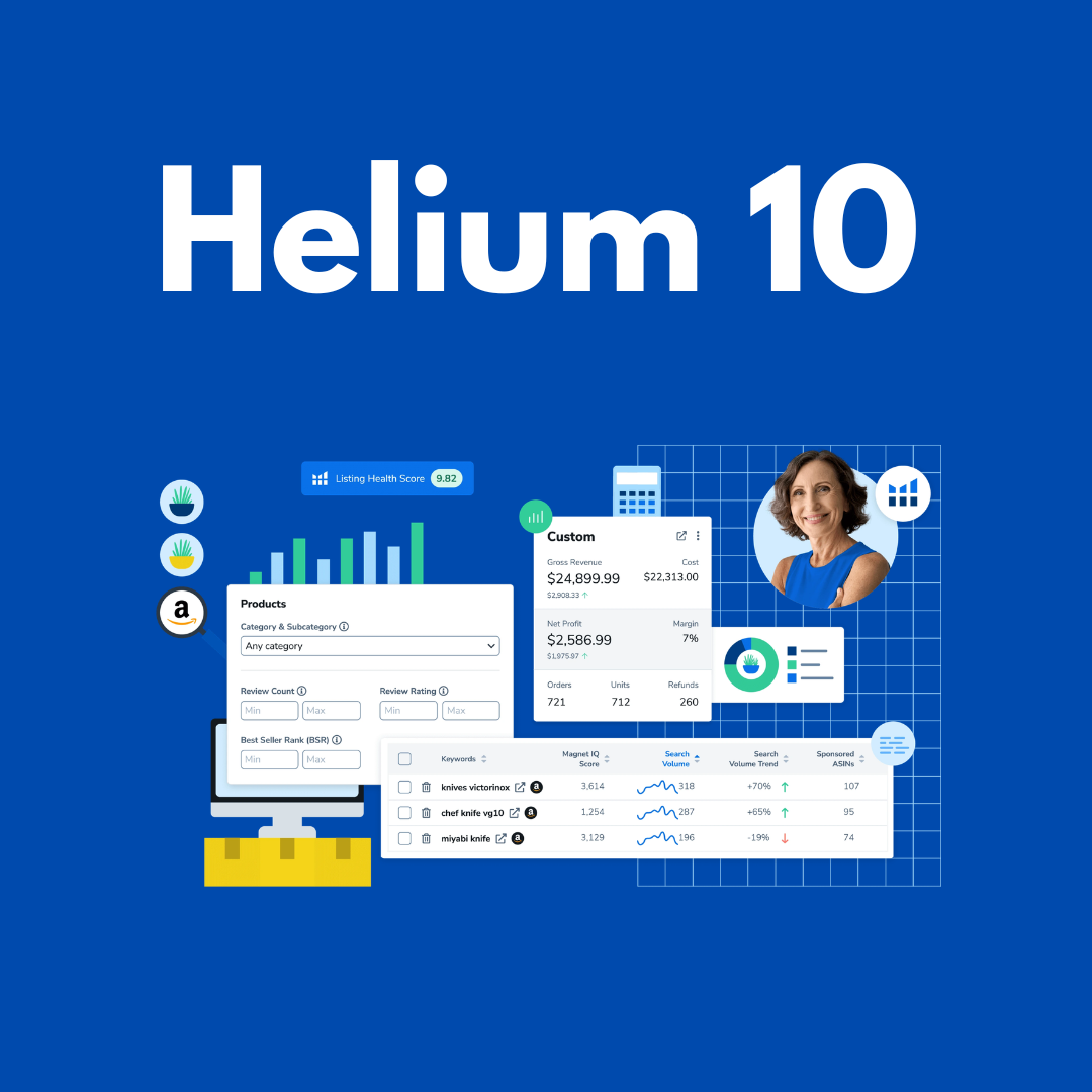 Helium 10 on month